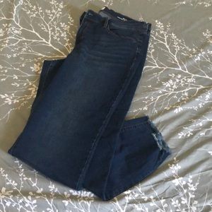 Nicole Miller high rise ankle skinny